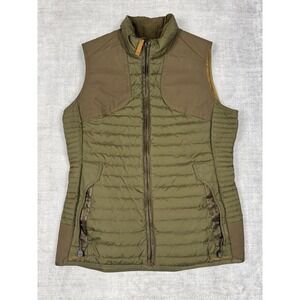 Eddie Bauer Vest Womens XS Green Sportshop Stormdown 700 Goose Down Hunting